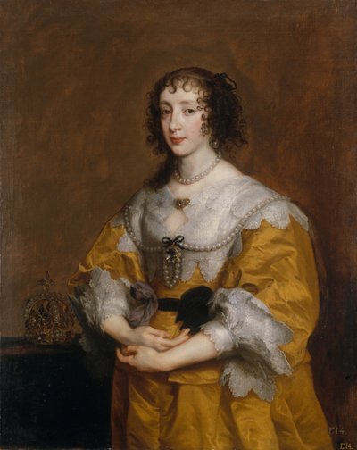 Kraliçe Henrietta Maria, 1636. by Anthony van Dyck