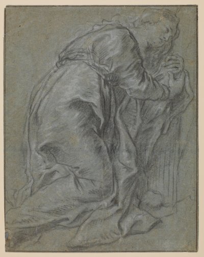 Saint Mary Magdalene, 1628 - 1632 dolaylarında by Anthony van Dyck