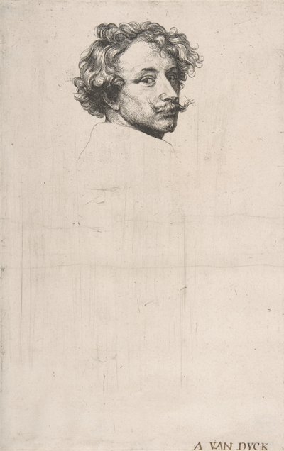 Otoportre, İkonografiden, ca. 1640. by Anthony van Dyck