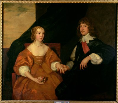Bedford Kontu ve Kontesi by Anthony van Dyck