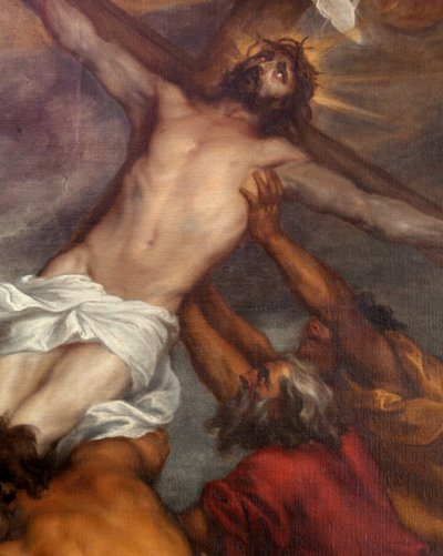 Haçın Yükselişi, 1631'den önce (petrol) by Anthony van Dyck