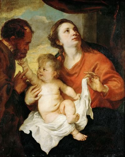 Kutsal Aile, yaklaşık 1627. by Anthony van Dyck