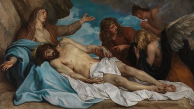 Ölü Mesih Üzerine Ağıt by Anthony van Dyck
