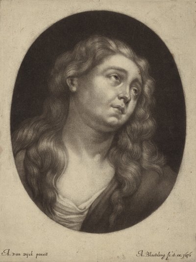 ಸೇಂಟ್ ಮೇರಿ ಮ್ಯಾಗ್ಡಲೀನ್ ಟರ್ಕಿಯ ಮುಖ್ಯಸ್ಥ by Anthony van Dyck