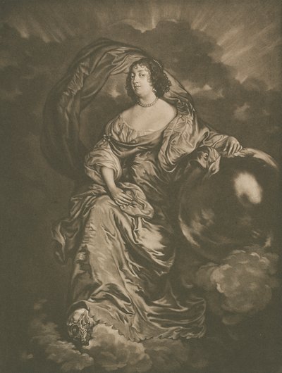 Rachel De Ruvigny, Southampton Kontesi by Anthony van after Dyck