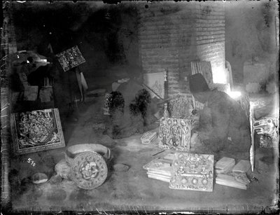 Atölyelerinde kiremitçiler, c.1880-1930 by Antoin Sevruguin