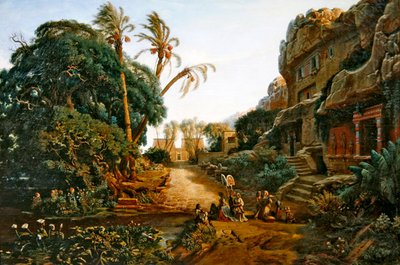 ಟಾಂಬ್ಸ್ ಟರ್ಕ್ ಕಣಿವೆ by Antoine 1801 1901 Gazeau de la Bouere
