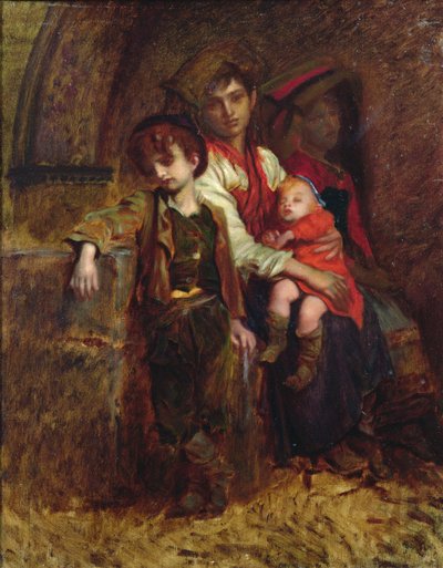 Tomoe, 1901 (renkli tahta baskı) by Antoine Auguste Ernest Herbert or Hebert