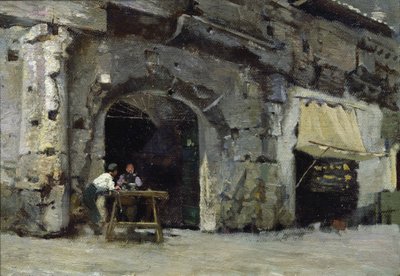 Roma, Karanlık Mağazalar by Antoine Auguste Ernest Herbert or Hebert