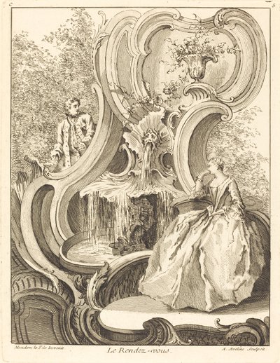 Randevu by Antoine Aveline after Jean Mondon