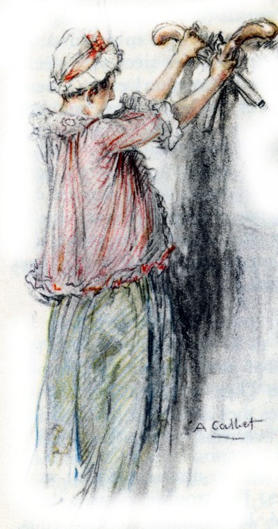 Charlotte, Albert tabancalarını Werther