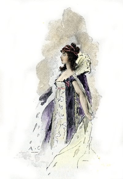Desiree Clary'nin Portresi (1777-1860) 1818'de İsveç Kraliçesi (1818'de İsveç Kraliçesi Desire Clary'nin Portresi) Antoine Calbet'nin çizimi, Masson'un “Napoleon et les femmes”inden alınmıştır. by Antoine Calbet