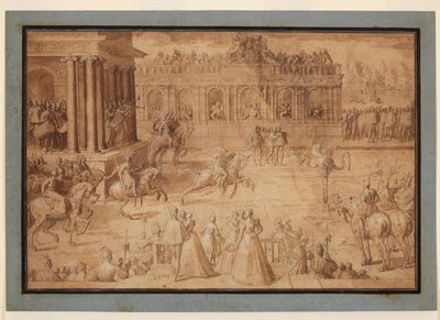Quintain, 1575-c.1580 by Antoine Caron