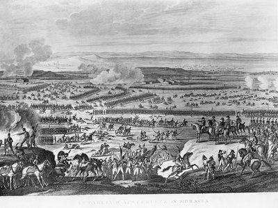 Austerlitz Savaşı sırasında karşıt taraflar, 2 Aralık by Antoine Charles Horace Vernet