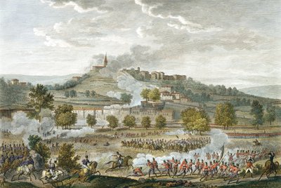 Montebello ve Casteggio Savaşı, 20 Prairial, Yıl 8 (9 Haziran 1800), Jean Duplessi-Bertaux (1747-1819) (aquatint) tarafından oyulmuş by Antoine Charles Horace Vernet