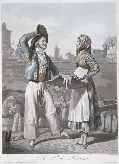 Balık Satıcısı by Antoine Charles Horace Vernet