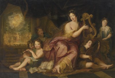 Müzik Alegorisi. Madame de Maintenon