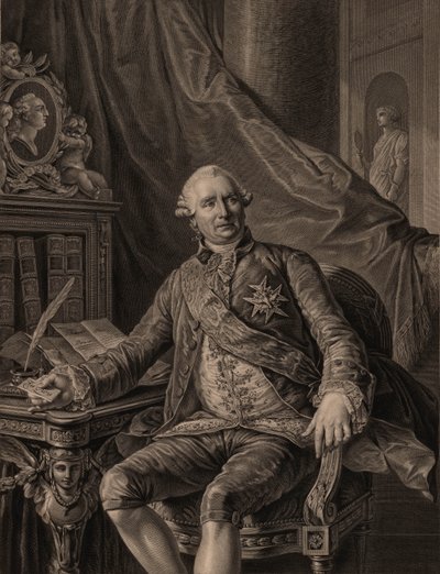 Charles Gravier, Vergennes Kontu 1717-1787, 1774. by Antoine François Callet