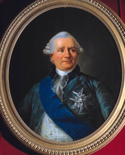 Charles Gravier, Vergennes Kontu (1719-1787) Portresi Antoine Francois (Antoine-Francois) Callet (1741-1823) tarafından Bakan Boyama 18. yüzyıl. karartmak 0.79 x 0.61 m. Versay, Chateau Müzesi by Antoine François Callet