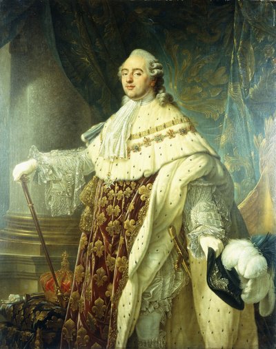 Louis XV Devlet Cüppesi Giyen Portresi, by Antoine François Callet