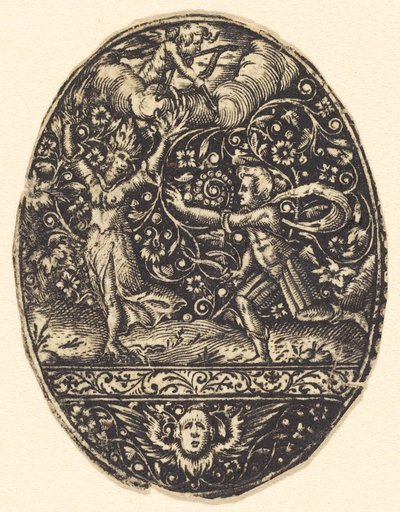 Apollon ve Defne by Antoine Jacquard