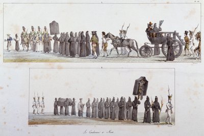 Antoine Jean-Baptiste Thomas (1791-1834), suluboya tarafından ölüme mahkum edildi by Antoine Jean-Baptiste Thomas