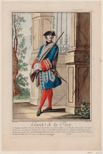 Kapı Muhafızı, 1756. by Antoine Jean De Fehrt