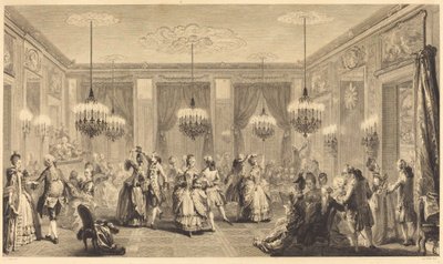 top giyinmiş by Antoine Jean Duclos after Augustin de Saint Aubin