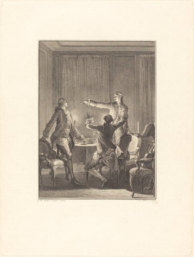 provokasyon by Antoine Jean Duclos after Jean Michel Moreau