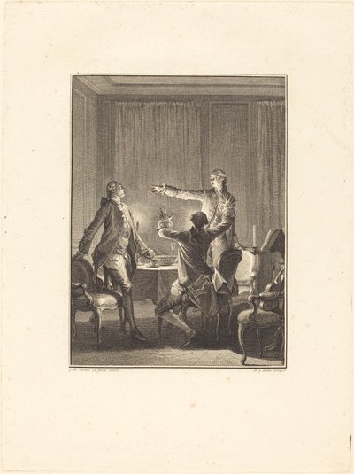 provokasyon by Antoine Jean Duclos after Jean Michel Moreau