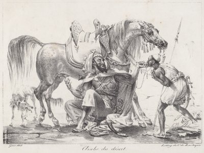 Çöl Arap (Çöl Arap) by Antoine Jean Gros