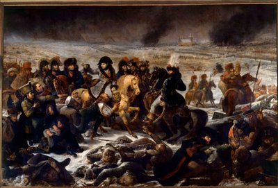 Prusya ve Polonya Seferi (1806-1807): “” Napolyon I (1769-1821) Eylau 9/02/1807 savaş alanında”” Antoine Jean Gros (1771-1835) 1808 Sun. 5,21x7,84 m by Antoine Jean Gros