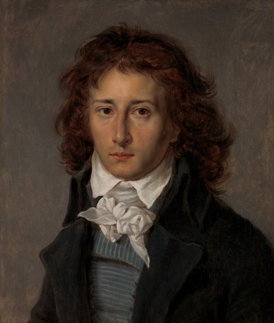François Gérard 1770-1837, daha sonra Baron Gérard, ca. 1790. by Antoine Jean Gros