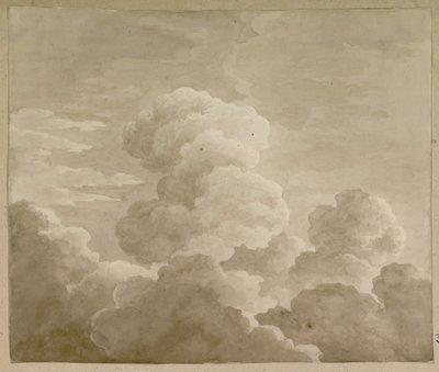 Bulutların İncelenmesi , 1815. by Antoine Laurent Castellan