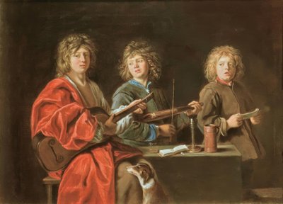 küçük şarkıcılar by Antoine Le Nain