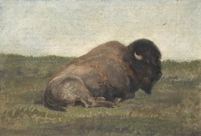 Yatarken Bizon, 1810-75. by Antoine Louis Barye