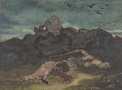 Ölü Atlar, 1810-75. by Antoine Louis Barye
