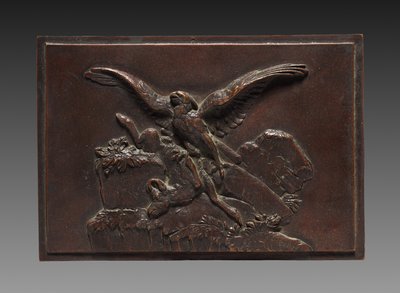 Chamois ile Kartal, c. 1830 - 1875. by Antoine Louis Barye