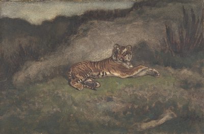 Kaplan, 1810-75. by Antoine Louis Barye