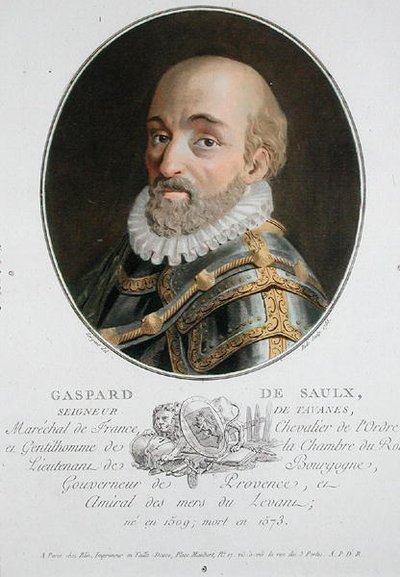 Gaspard de Saulx (1509-73) Tavanes Lordu by Antoine Louis Francois (after) Sergent Marceau