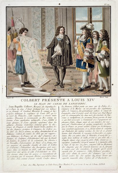 Jean Baptiste Colbert (1619-83), Canal du Languedoc