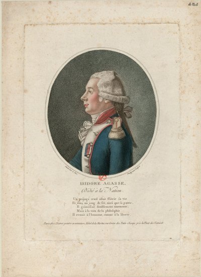 Isidore Agasse, 1790 doğumlu. by Antoine Phelippeaux