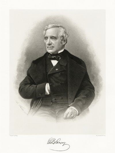 Felix Hippolyte Larrey, 1865-66 by Antoine Rene Trinquart