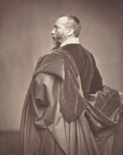 Jean-Baptiste Alphonse Karr Fransız eleştirmen, gazeteci ve romancı, 1808-1890, c. 1876. by Antoine Samuel Adam Salomon