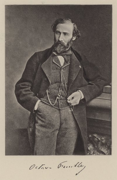 Octave Feuillet, Fransız romancı ve oyun yazarı (s/b fotoğraf) by Antoine Samuel Adam Salomon