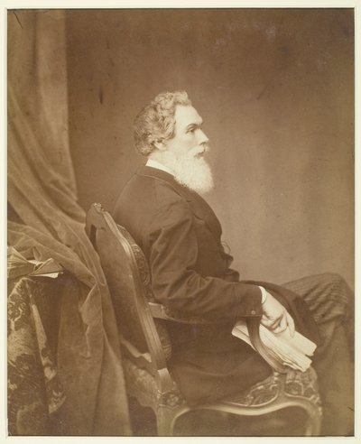 İsimsiz (Sandalyedeki Adam, Profil) by Antoine Samuel Adam Salomon