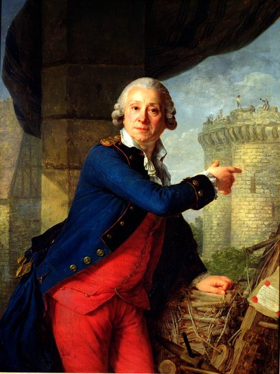 Jean-Henri (1725-1805) Chevalier de Latude by Antoine Vestier
