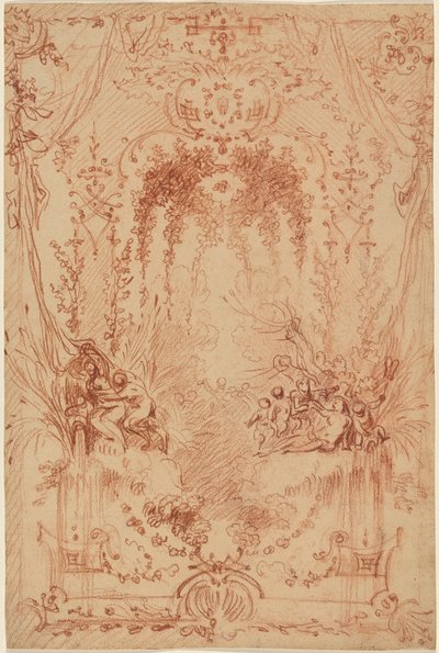 Bower by Antoine Watteau