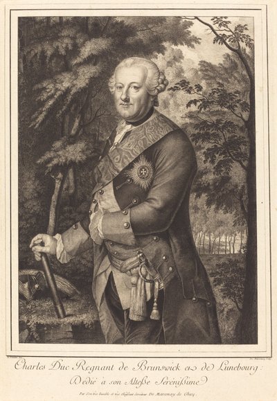 Brunswick Charles Duke Regnant by Antoine de Marcenay