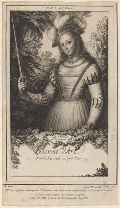 Joan of Arc: Orleans Hizmetçisi by Antoine de Marcenay
